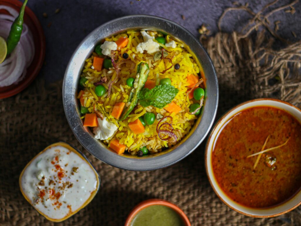 Dum Veg Biryani