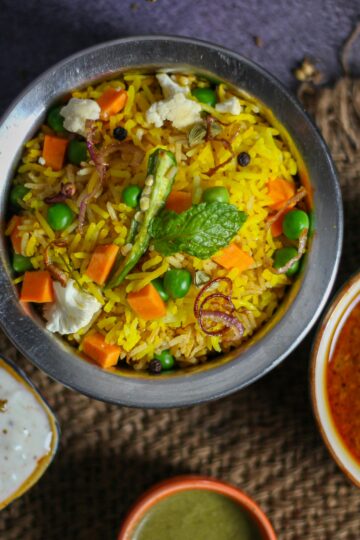 Dum Veg Biryani