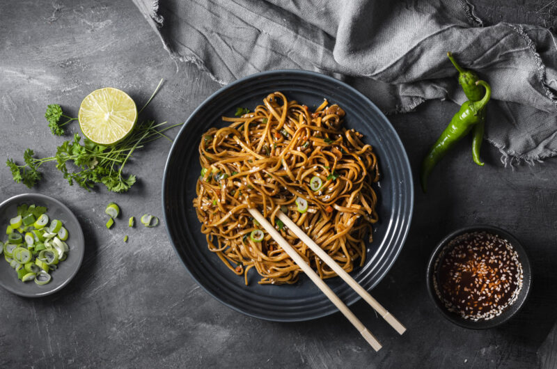 Garlic Sesame Noodles