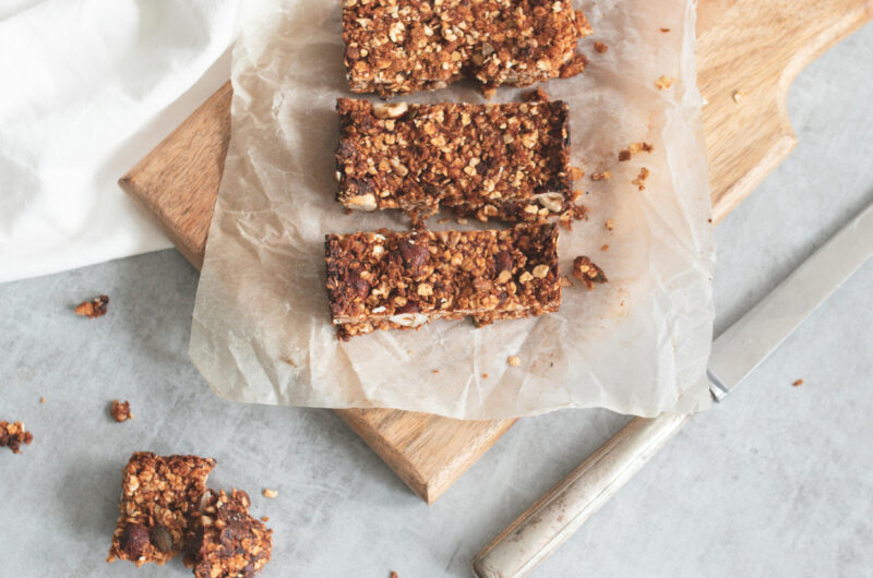Almond Oats Energy Bars