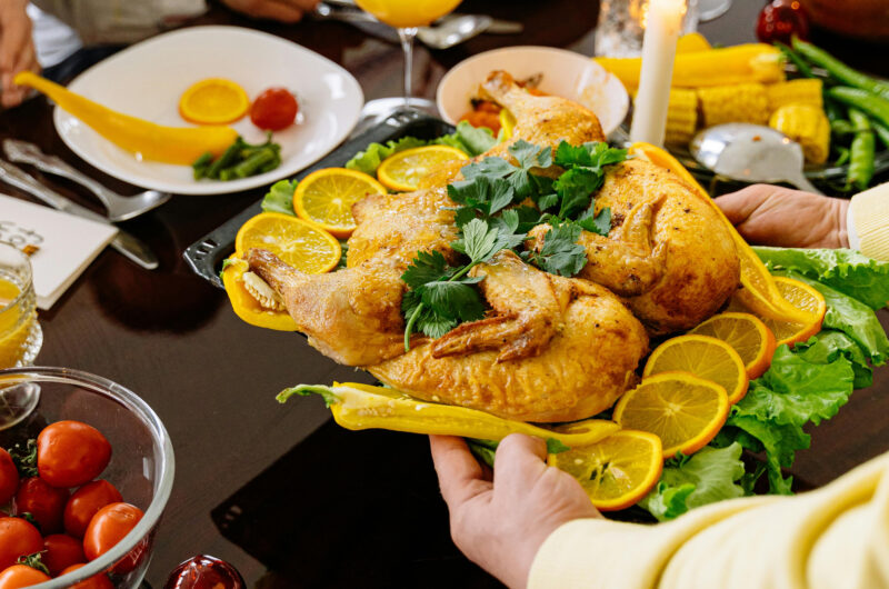 Lemon Garlic Chicken Skillet