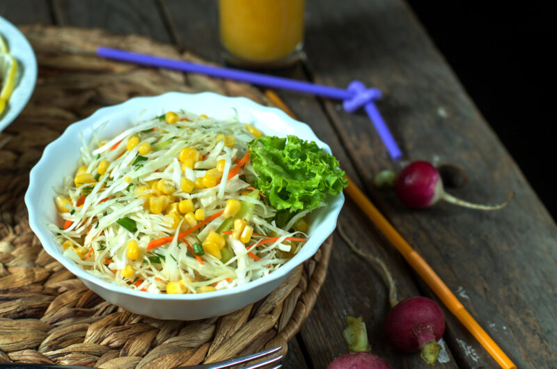 Cucumber & Moong Sprouts Salad