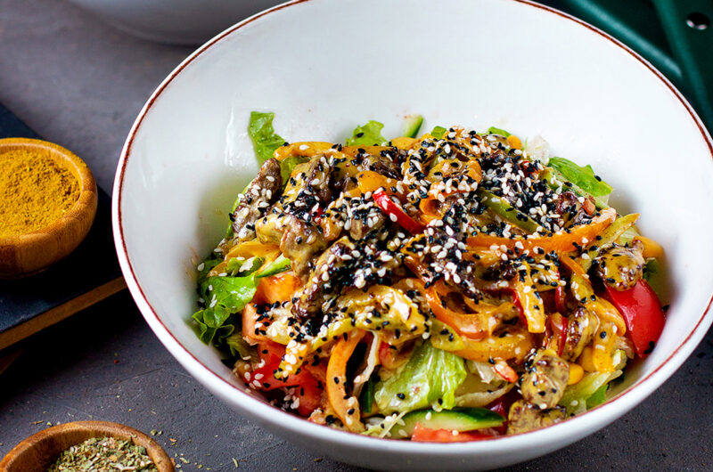 Sesame Ginger Veggie Sauté