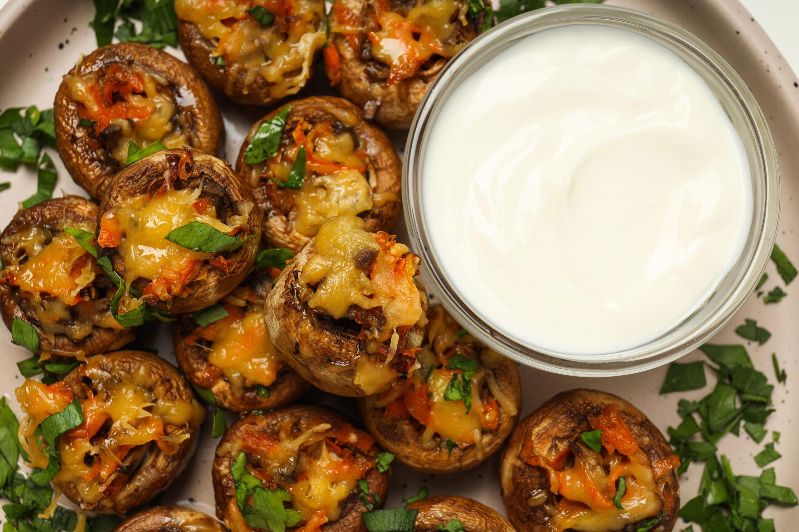 stuffed_mushroom_cheese_bake