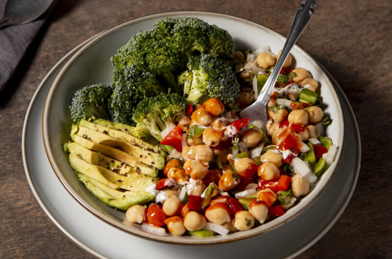 Avocado Chickpea Citrus Salad