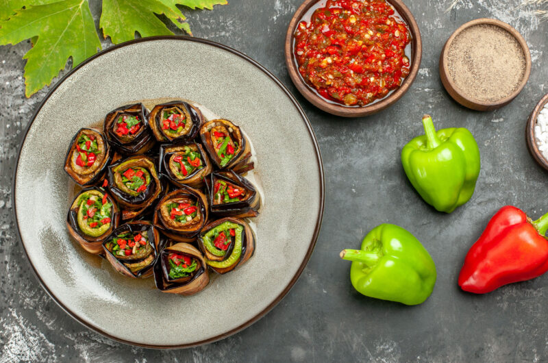 Chilli Lime Roasted Bell Peppers