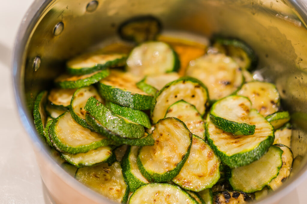 Lemon Herb Zucchini Stir-Fry