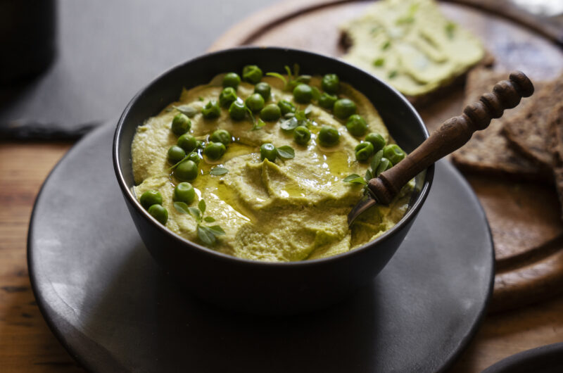 Minted Pea Spinach Mash