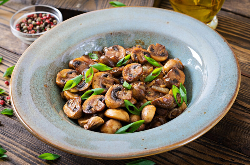 Soy Garlic Mushroom Stir-Fry