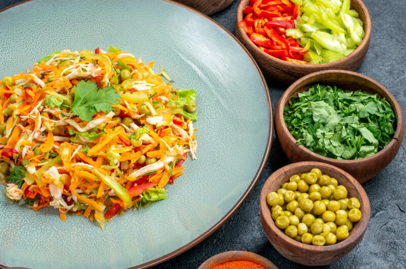 Cabbage Peas Mustard Stir