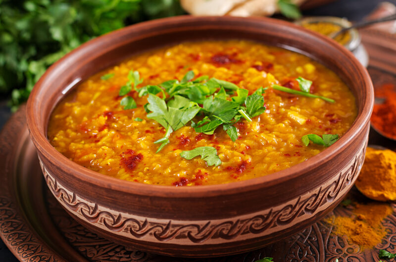 Carrot Lentil Coconut Curry