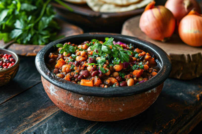 Garlic Lime Black Bean Bowl
