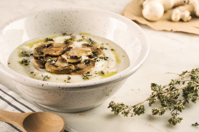 Herbed Mushroom Millet Bowl