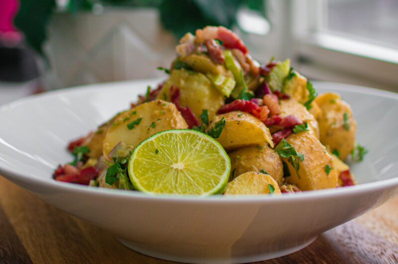 Lemon Pepper Potato & Green Bean Toss