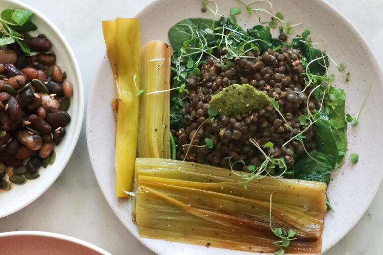 warm_lentil_spinach_skillet